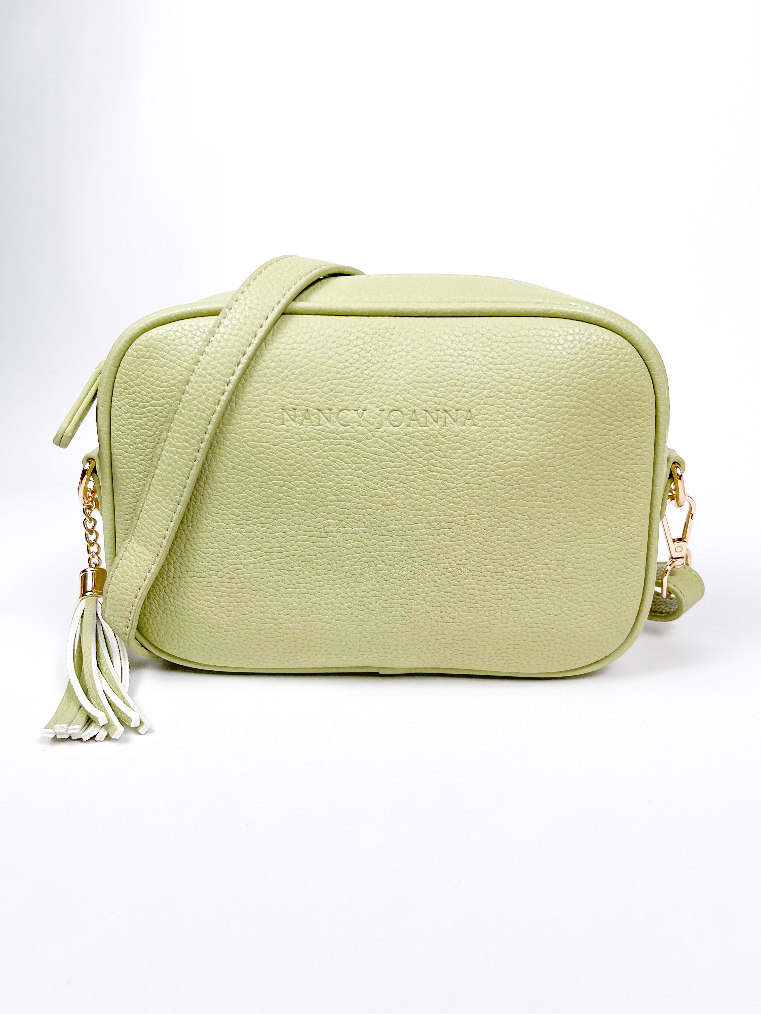 Sage Green Crossbody Bag Nancy Joanna