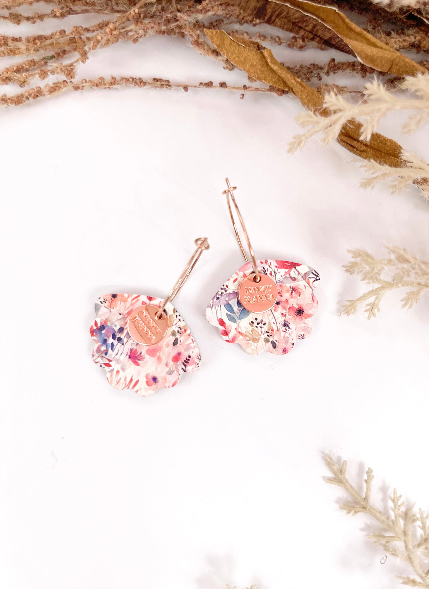 Pastel Floral Hoops Nancy Joanna