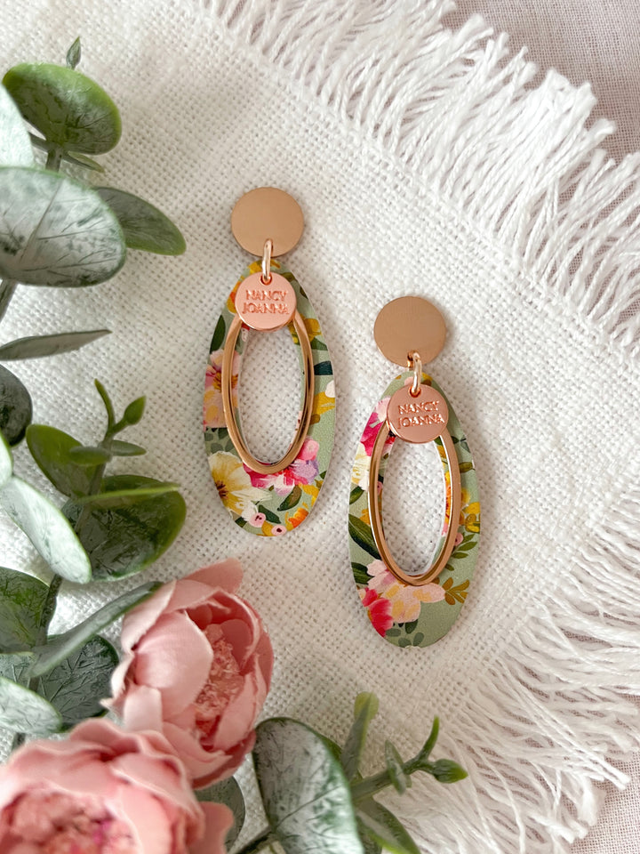 Elenor Rose Contour Curve Drops Nancy Joanna