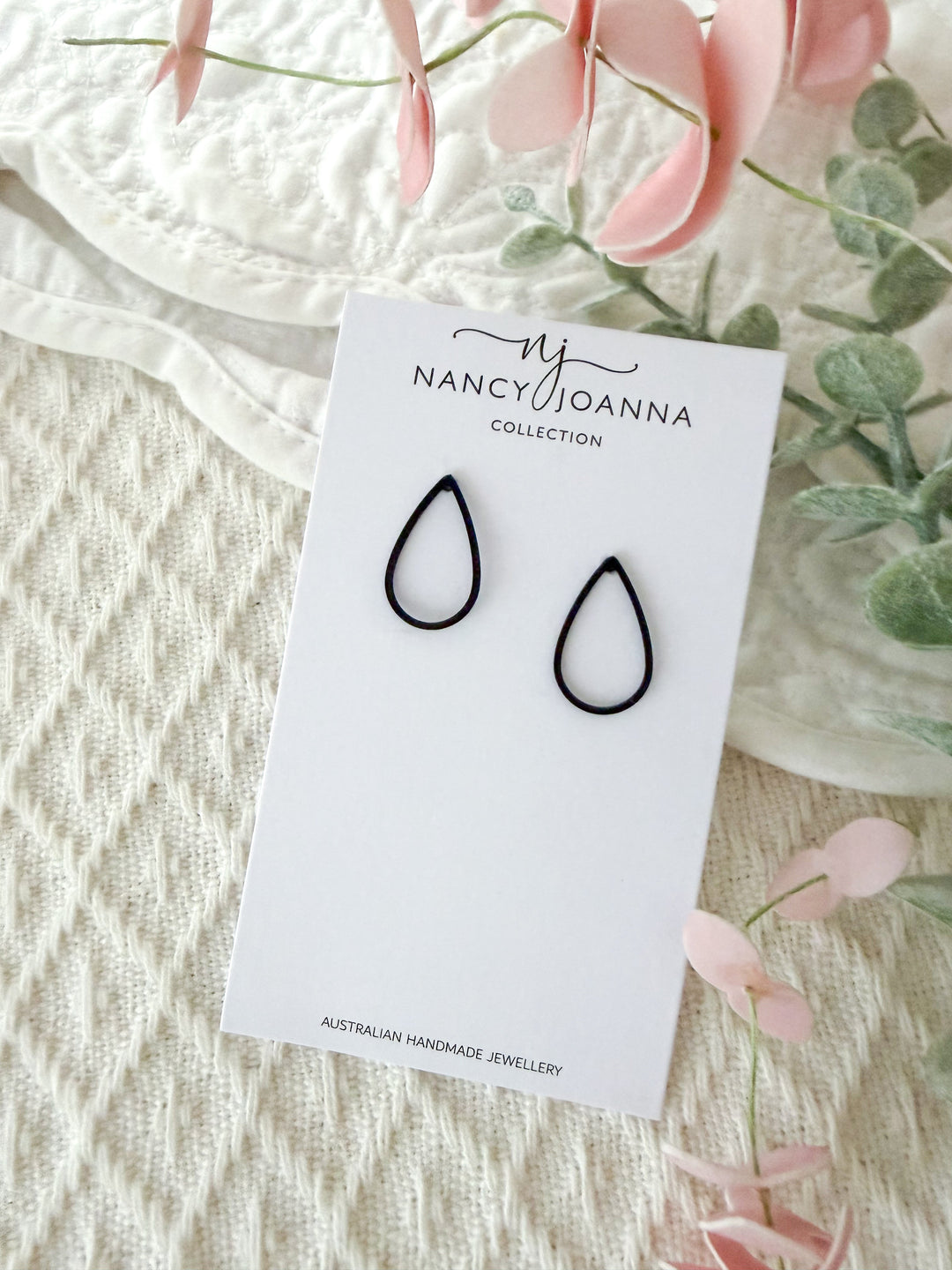 Size XXXXXXXBlack Water Drop Nancy Joanna