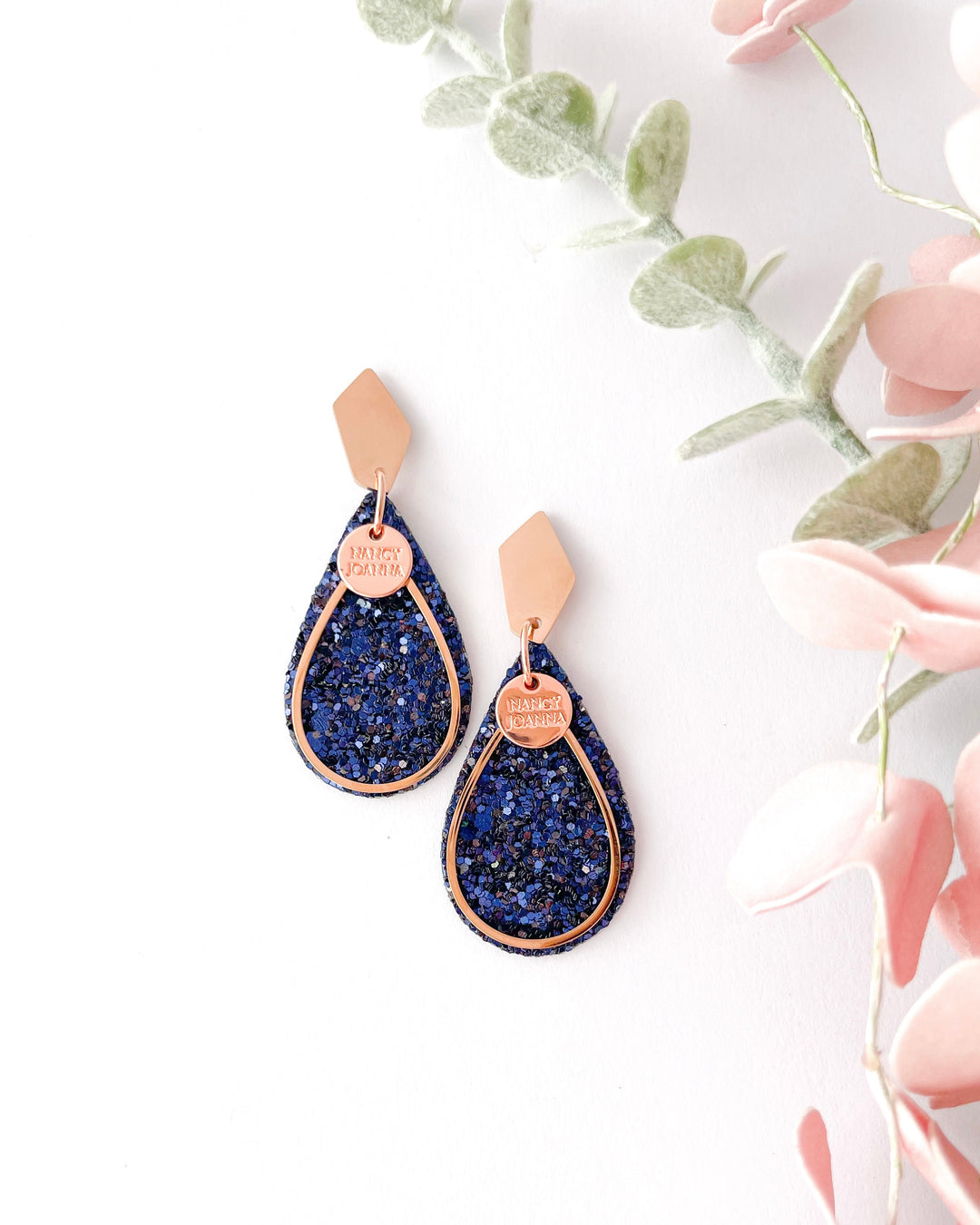 MINI Sapphire Sparkle Teardrops Nancy Joanna
