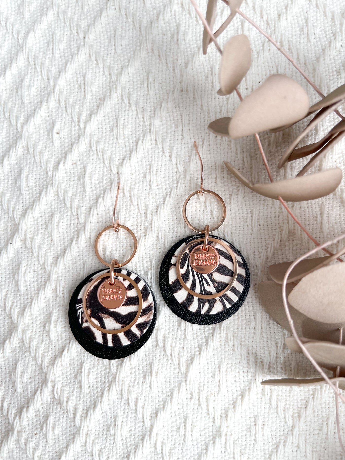 Untamed Stride Zebra Double Ring