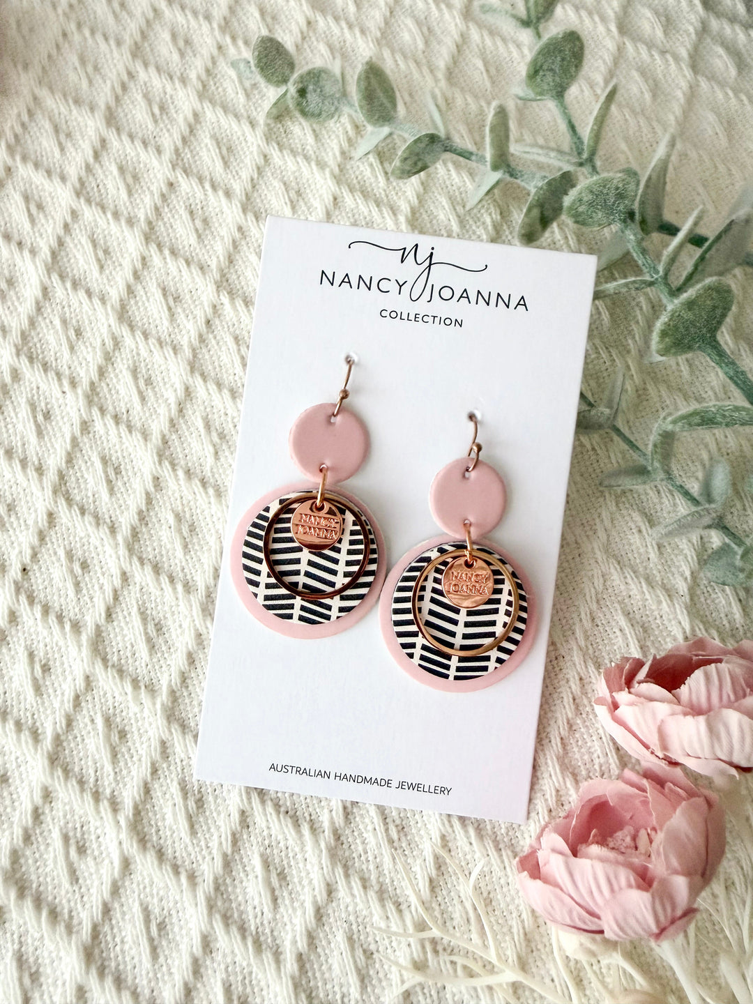 Xxxxx size. Coastal Lines Double Round Drops Nancy Joanna