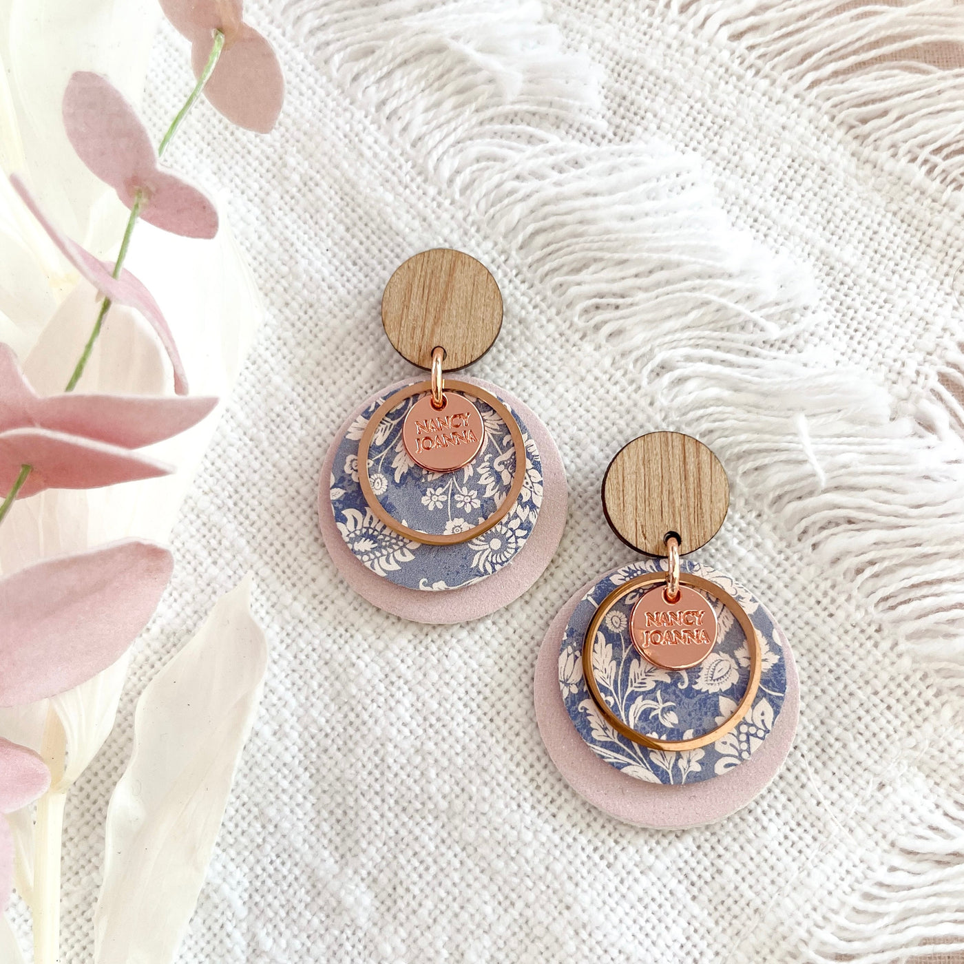 Heritage Bloom Double Round Drops Nancy Joanna