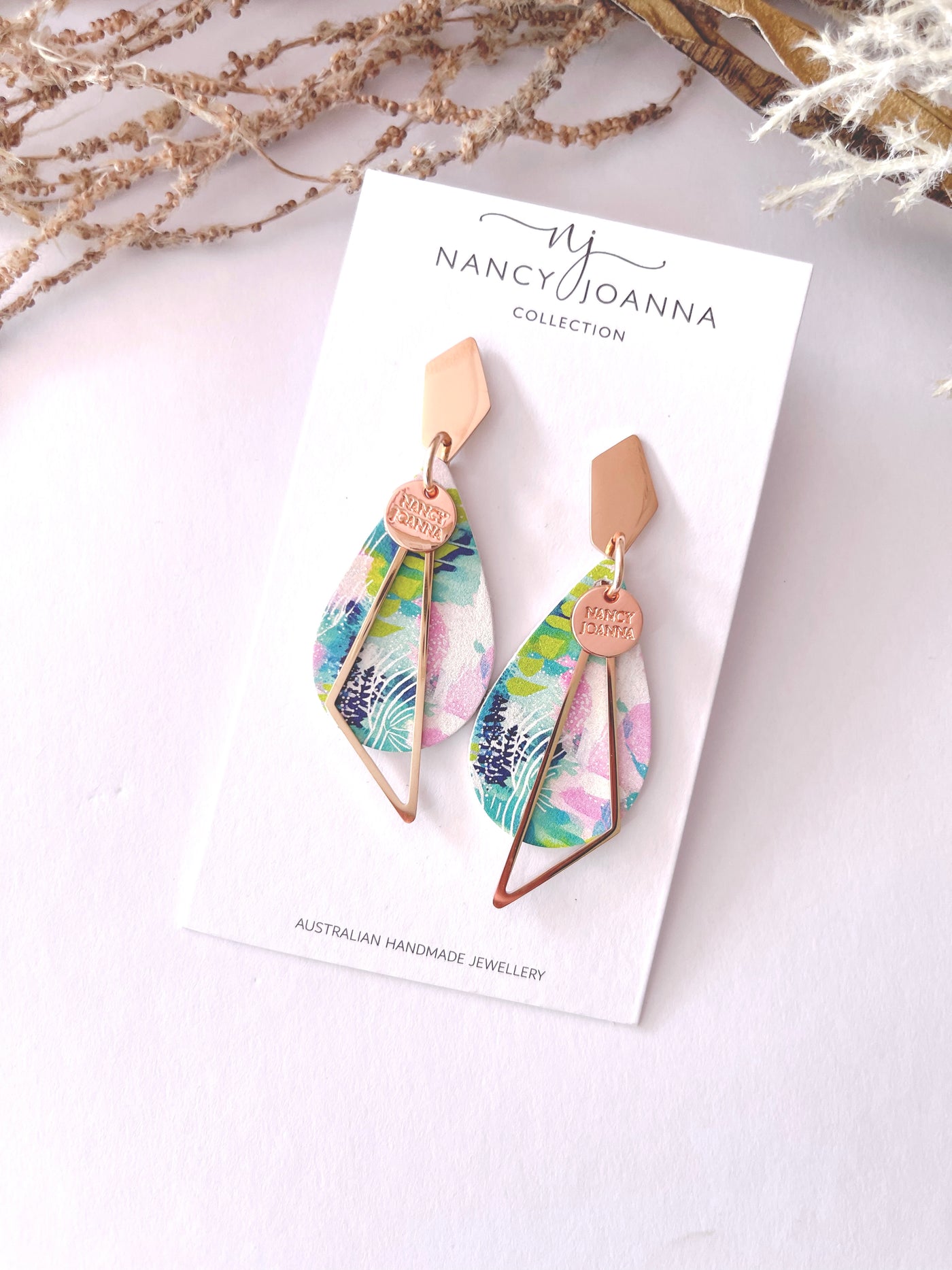 MINI Pretty Pastel Teardrops Nancy Joanna