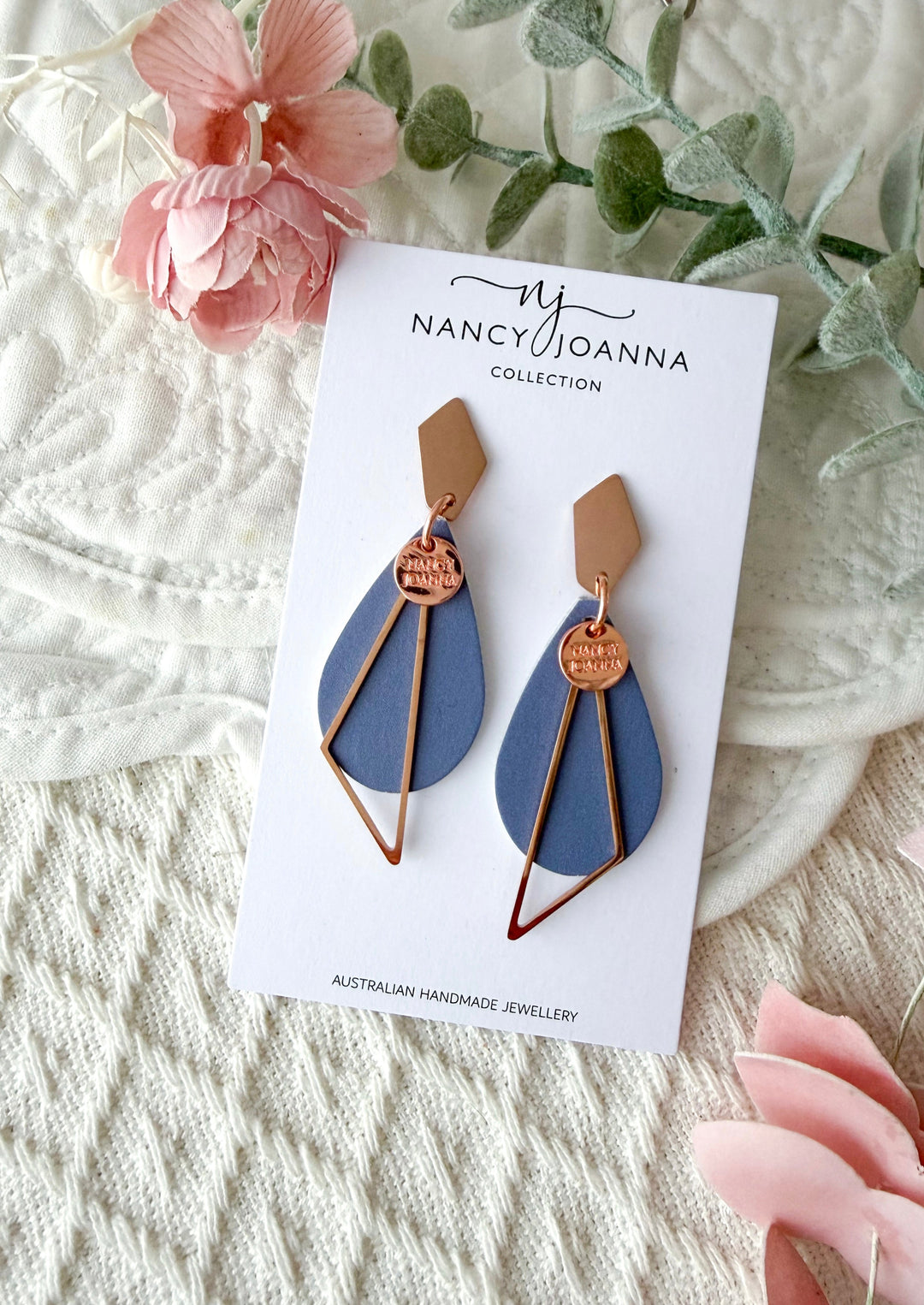 Mini Dusty Sky Teardrops Nancy Joanna