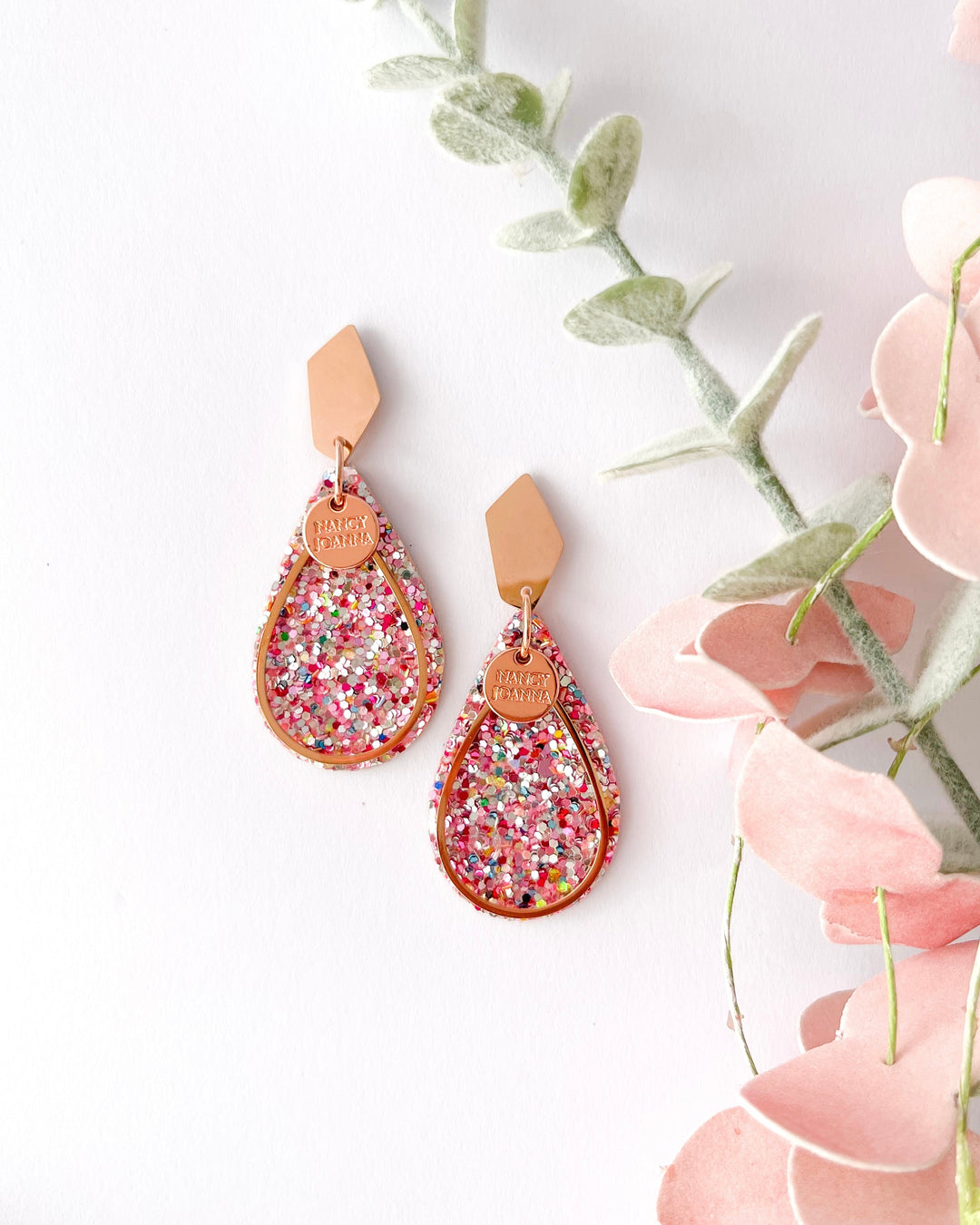 MINI Inner Sparkle Teardrops Nancy Joanna