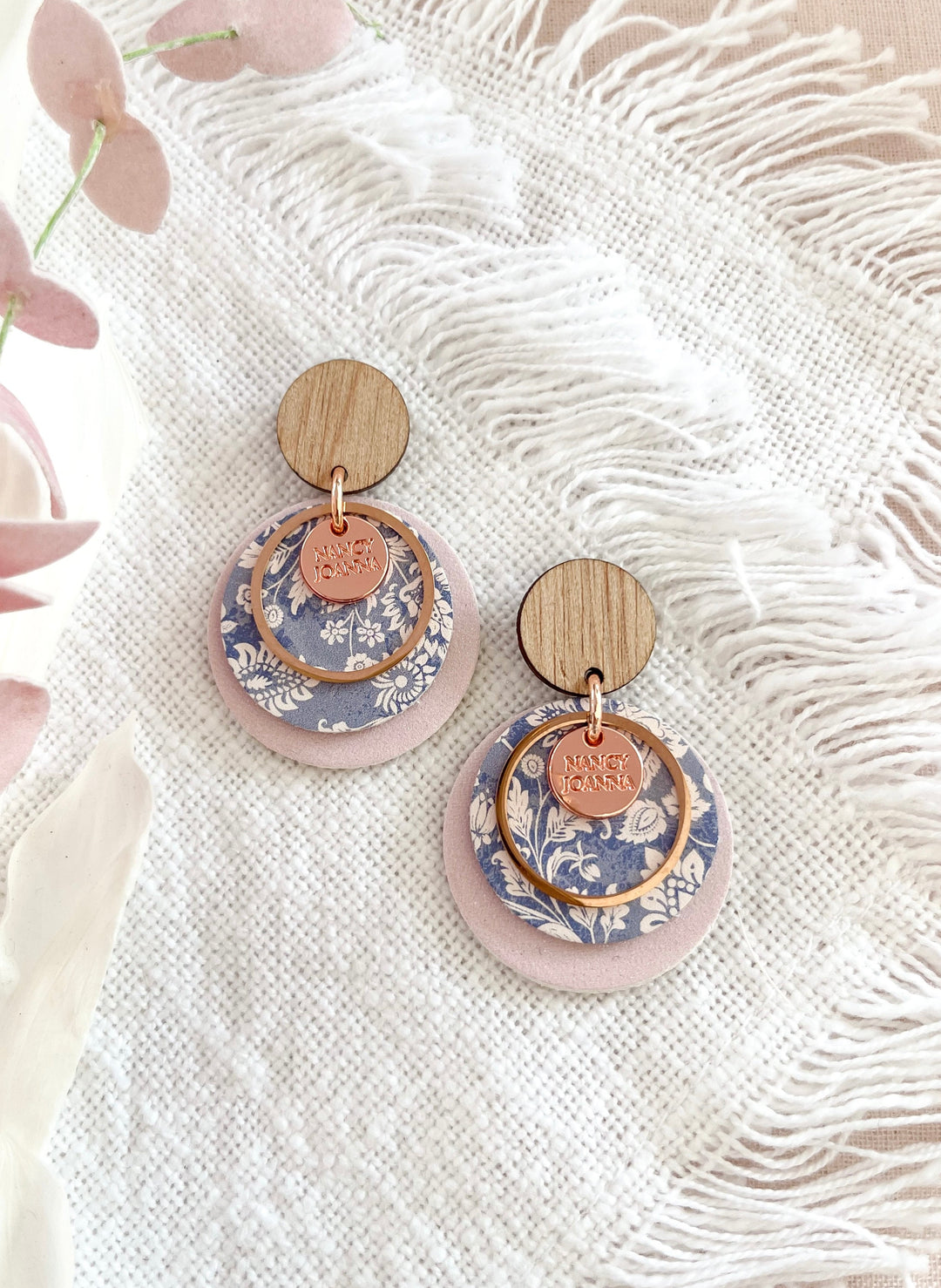 Heritage Bloom Double Round Drops Nancy Joanna