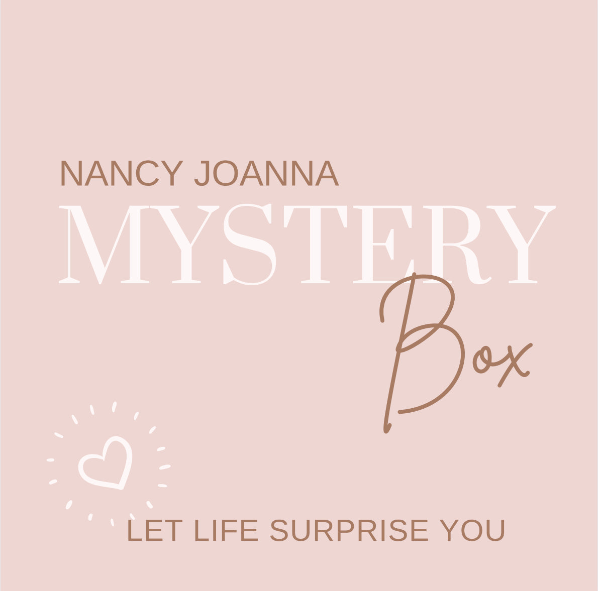 $90 Value Nancy Joanna Mystery Box Nancy Joanna